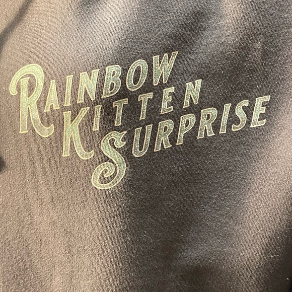 Rainbow Kitten Surprise RKS All's Well Flower Concert Pullover Hoodie unisex XL - Picture 6 of 10